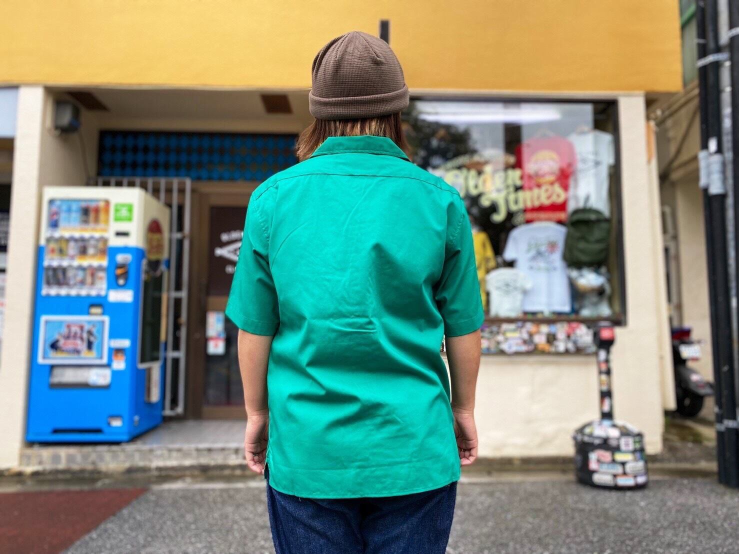 MIDDLE GREEN/148cmSサイズ着用