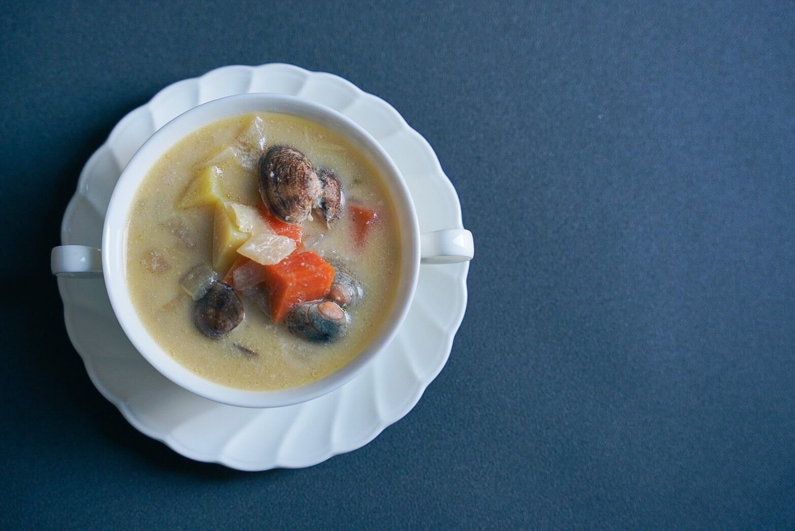 無添加和風豆乳クラムチャウダー