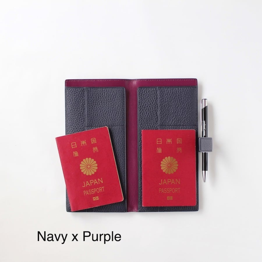 バイカラー Navy x Purple