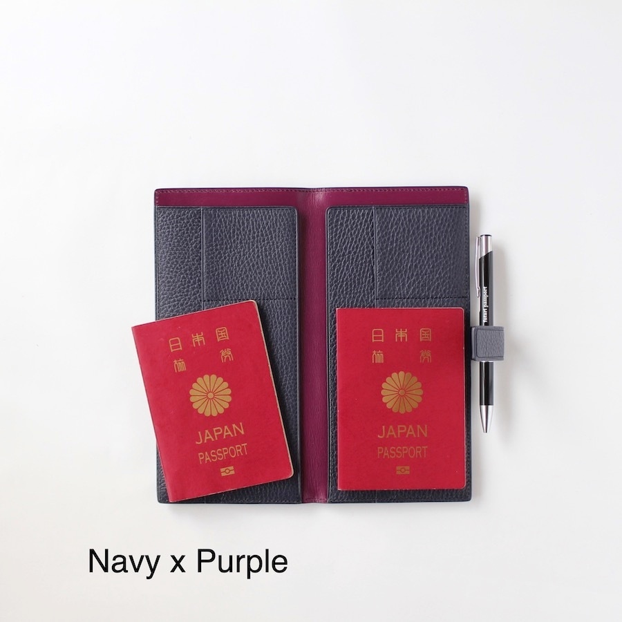 バイカラー Navy x Purple