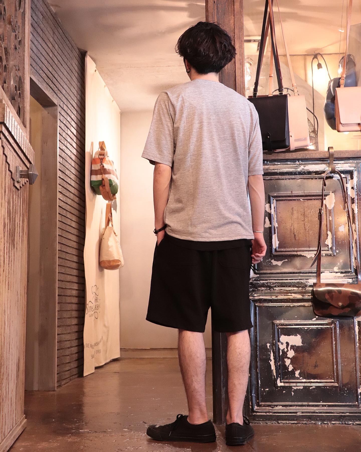 177cm  60kg  Mサイズ着用