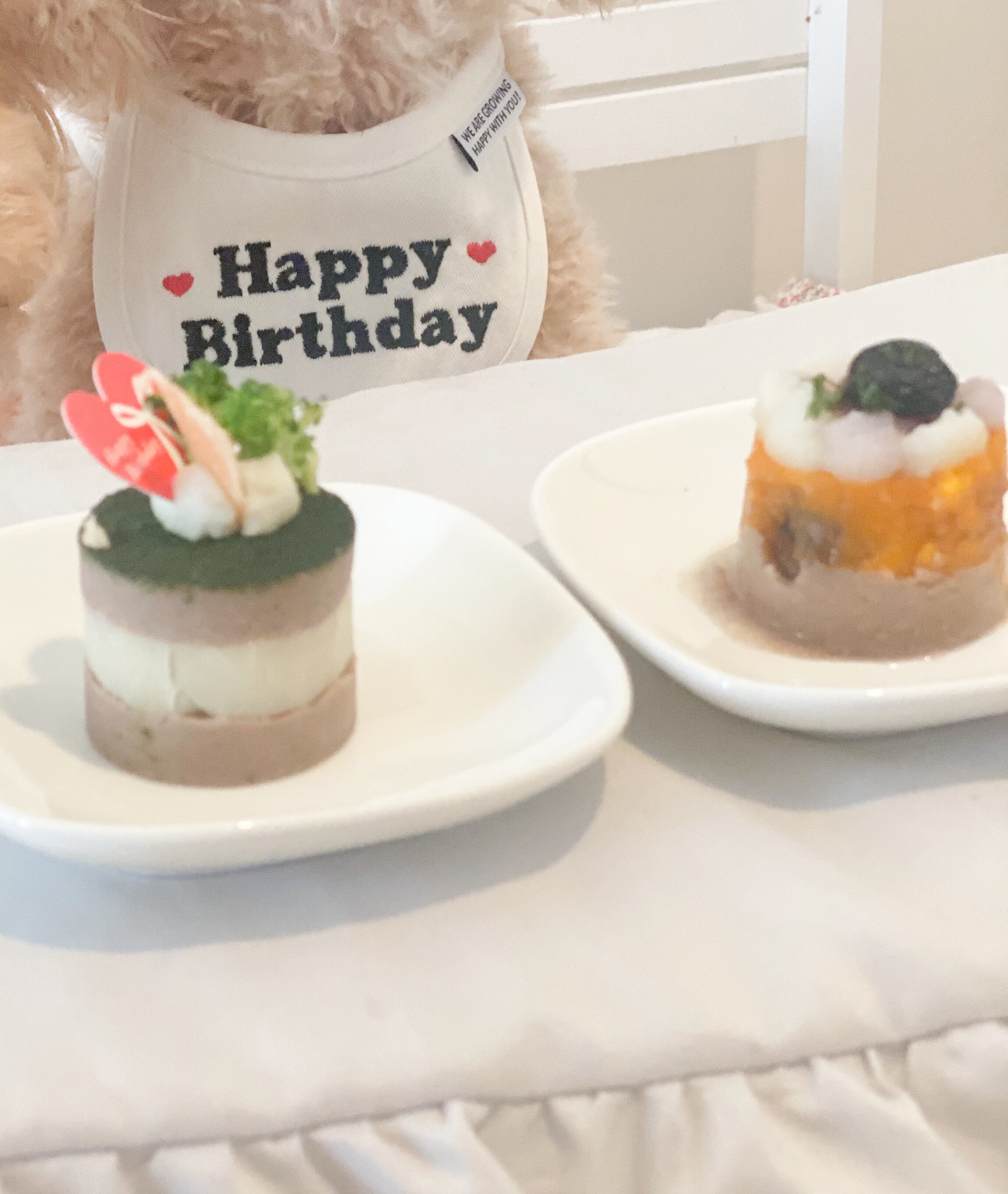 バースデーケーキを食べるときもボディの汚れ防止にも役立ちます