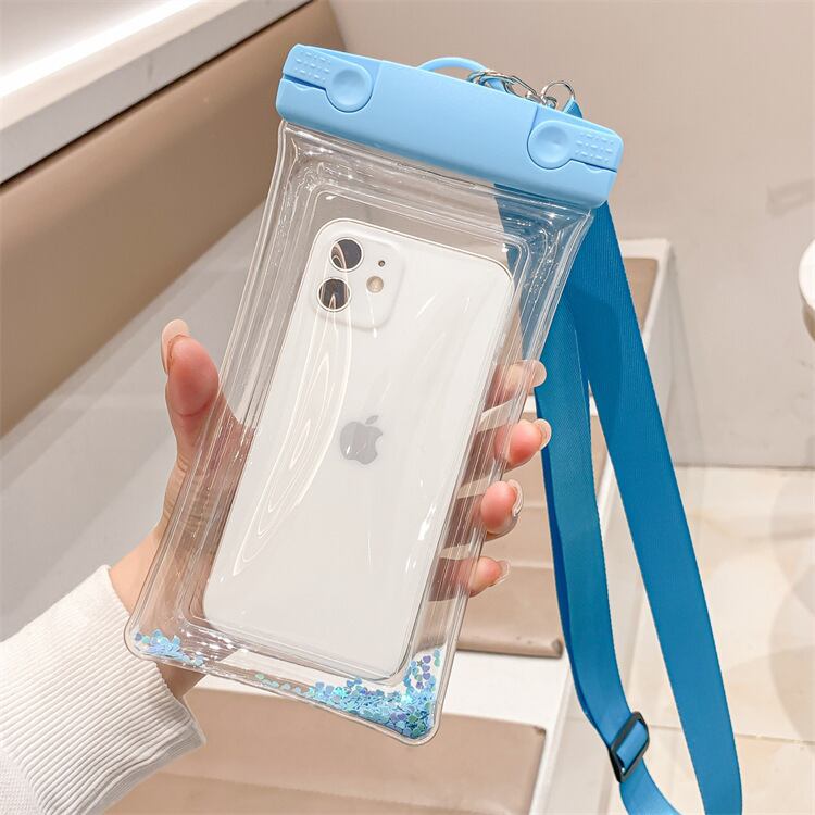 ブルー｜幅広ストラップ