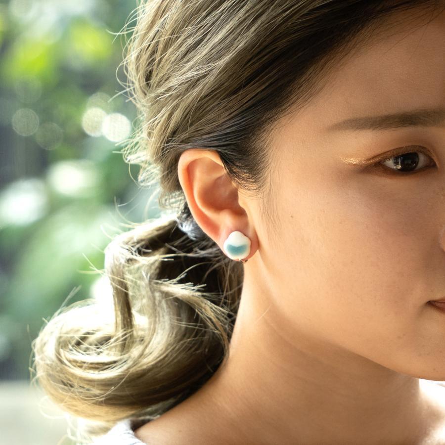 わたぐも sora（大）ピアス/イヤリング | 七窯社 (nanayosha)