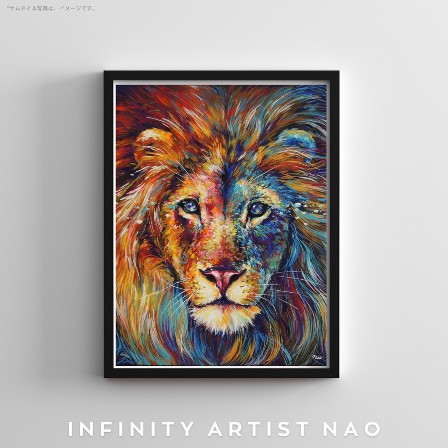 Hand-painted by infinity artist NAO, Japan.