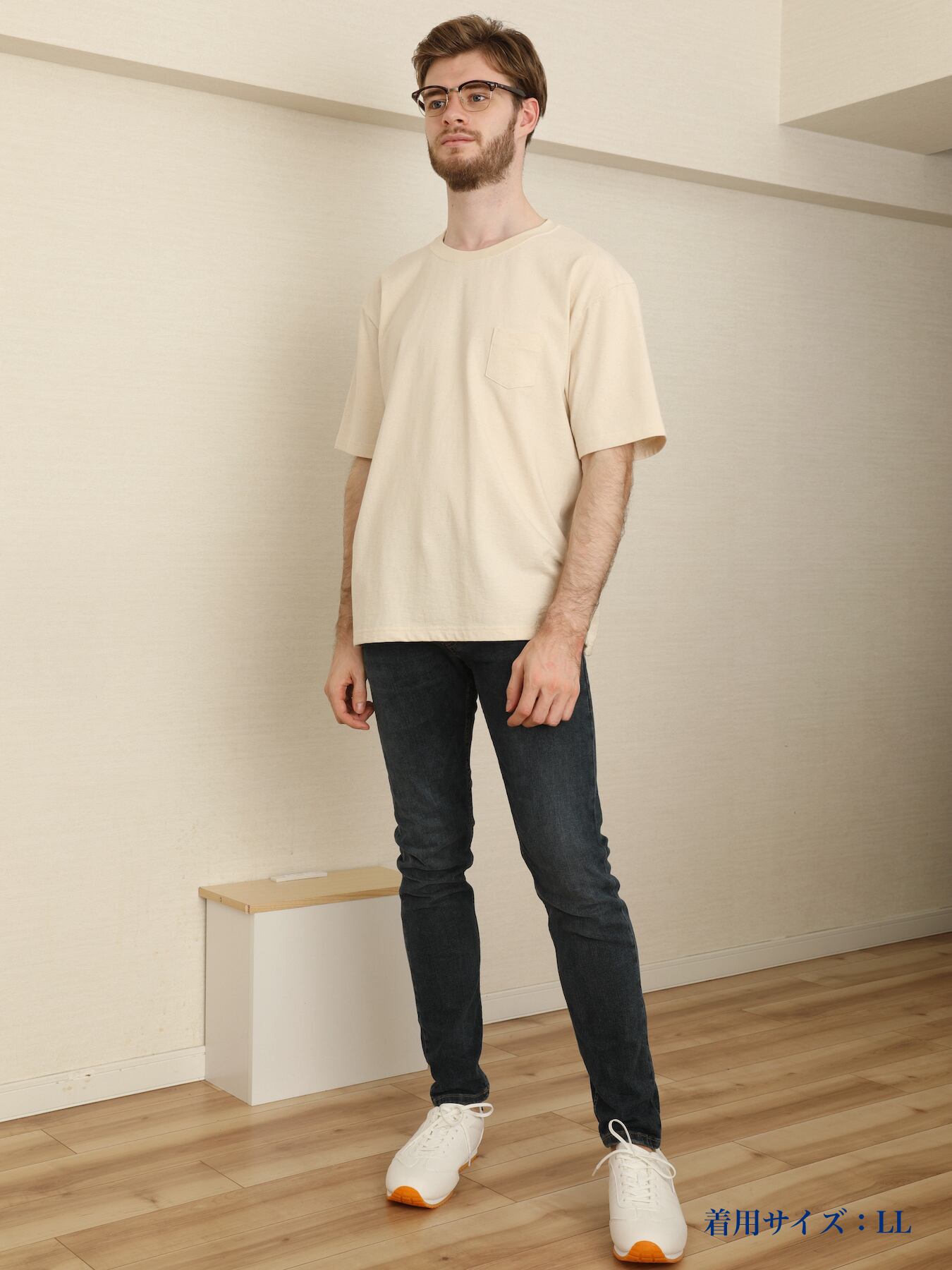 MEN'Sモデル：179cm　※LLサイズ着用