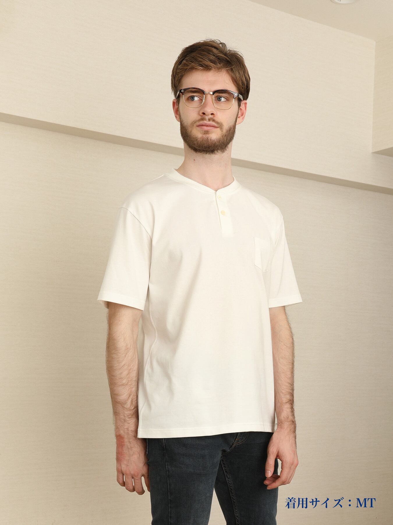 MEN'Sモデル：179cm　※MTサイズ着用