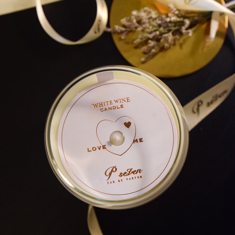 新品未使用　P seven LOVE YOU ワインキャンドル b49f37dd2b820c827b715071bba7b0