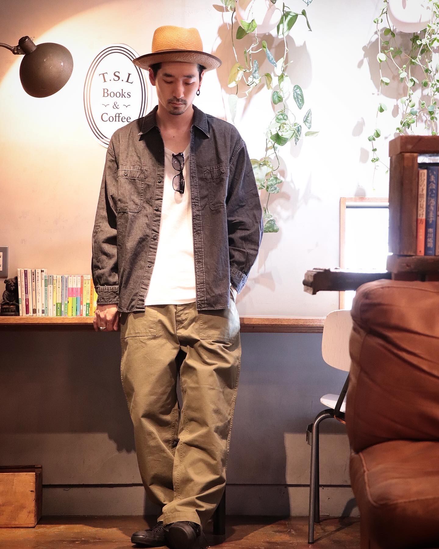 177cm　60kg　Mサイズ着用