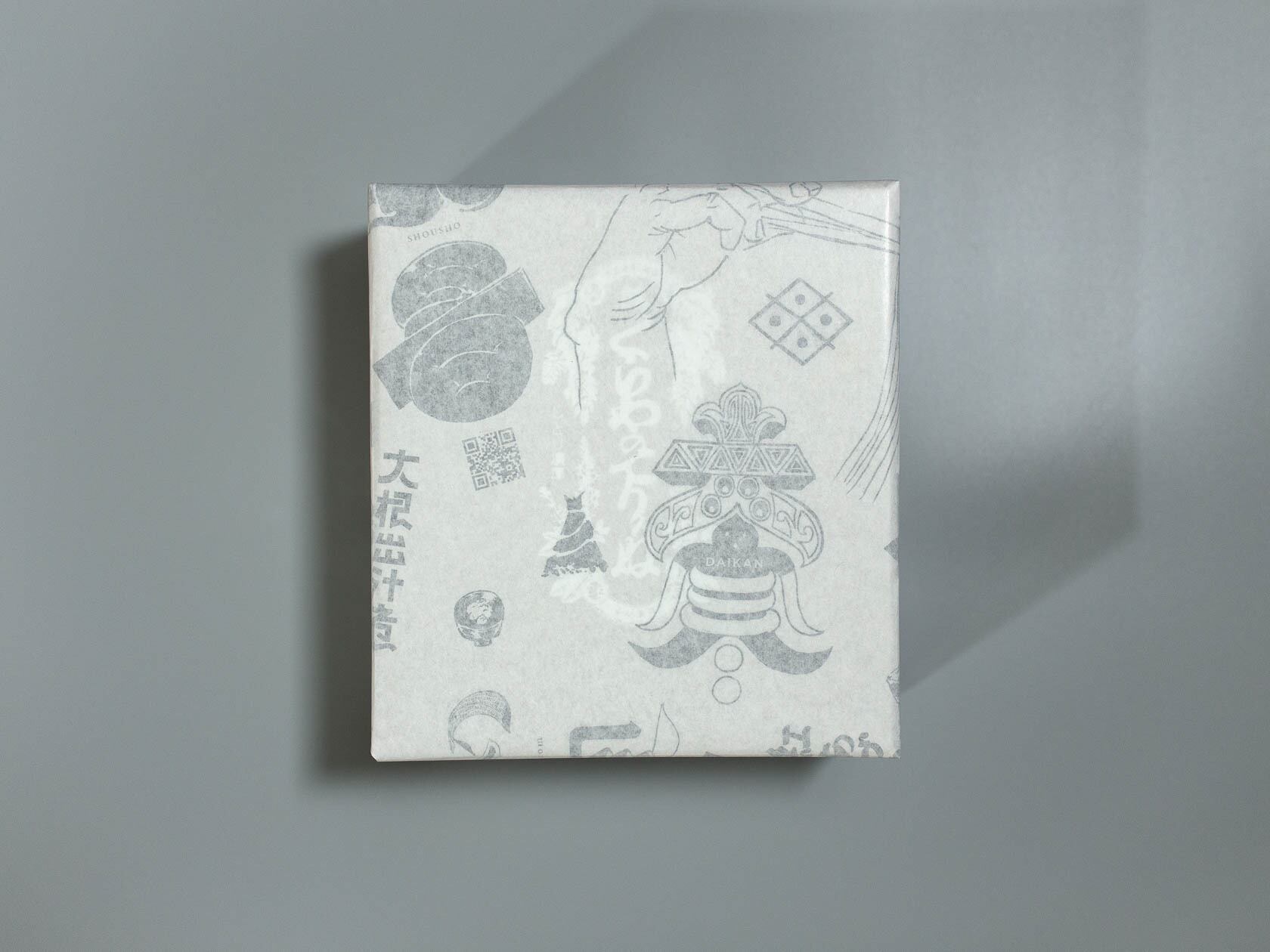 オプションなしの場合でも包装紙に包みます