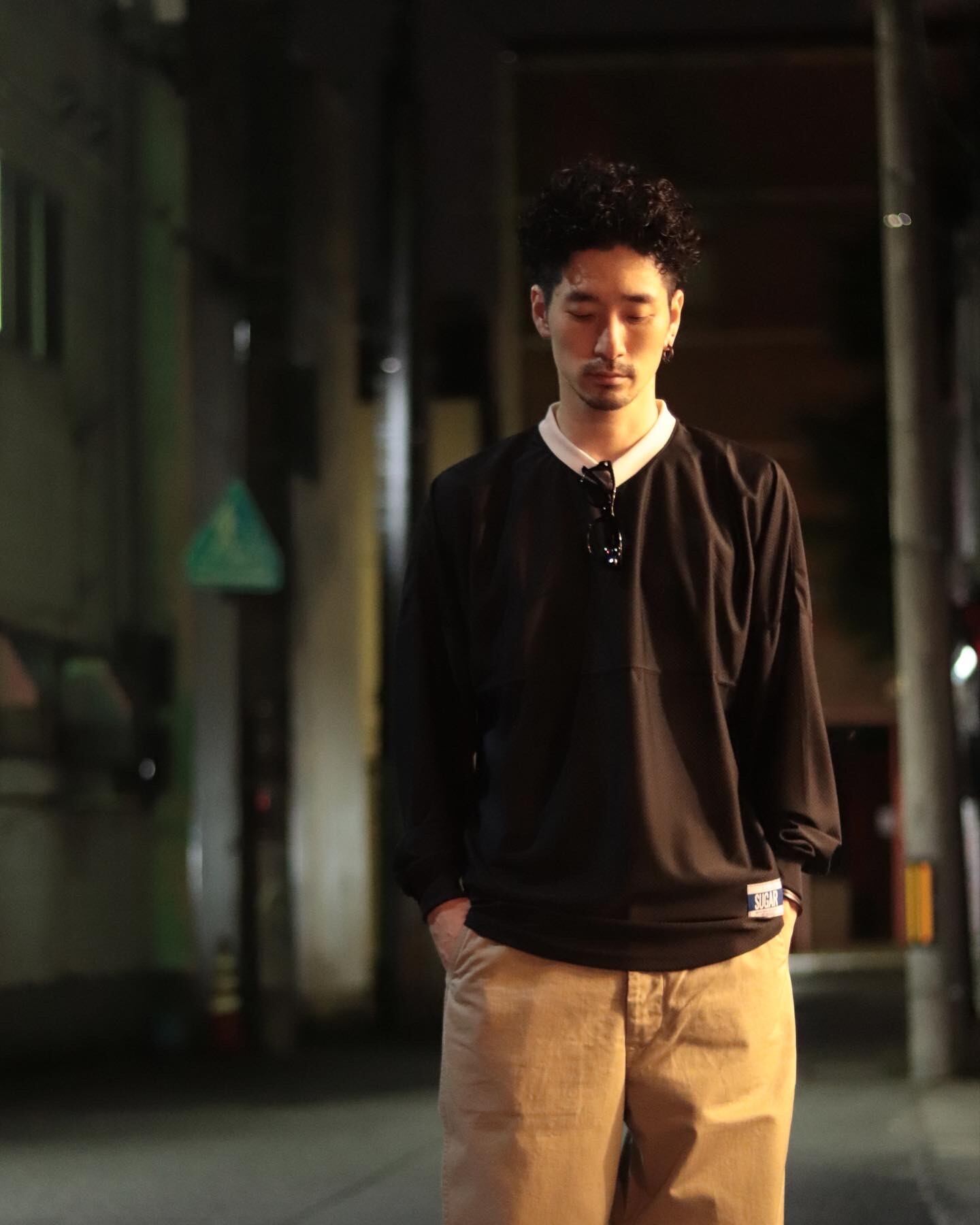 177cm　60kg　Mサイズ着用