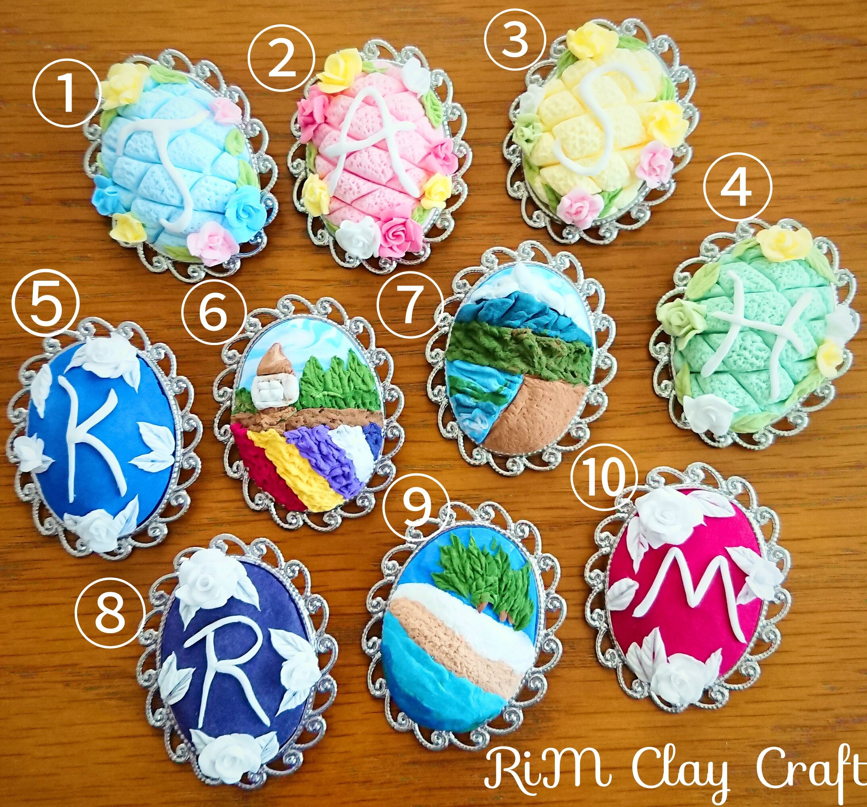 イニシャルシリーズと風景シリーズ