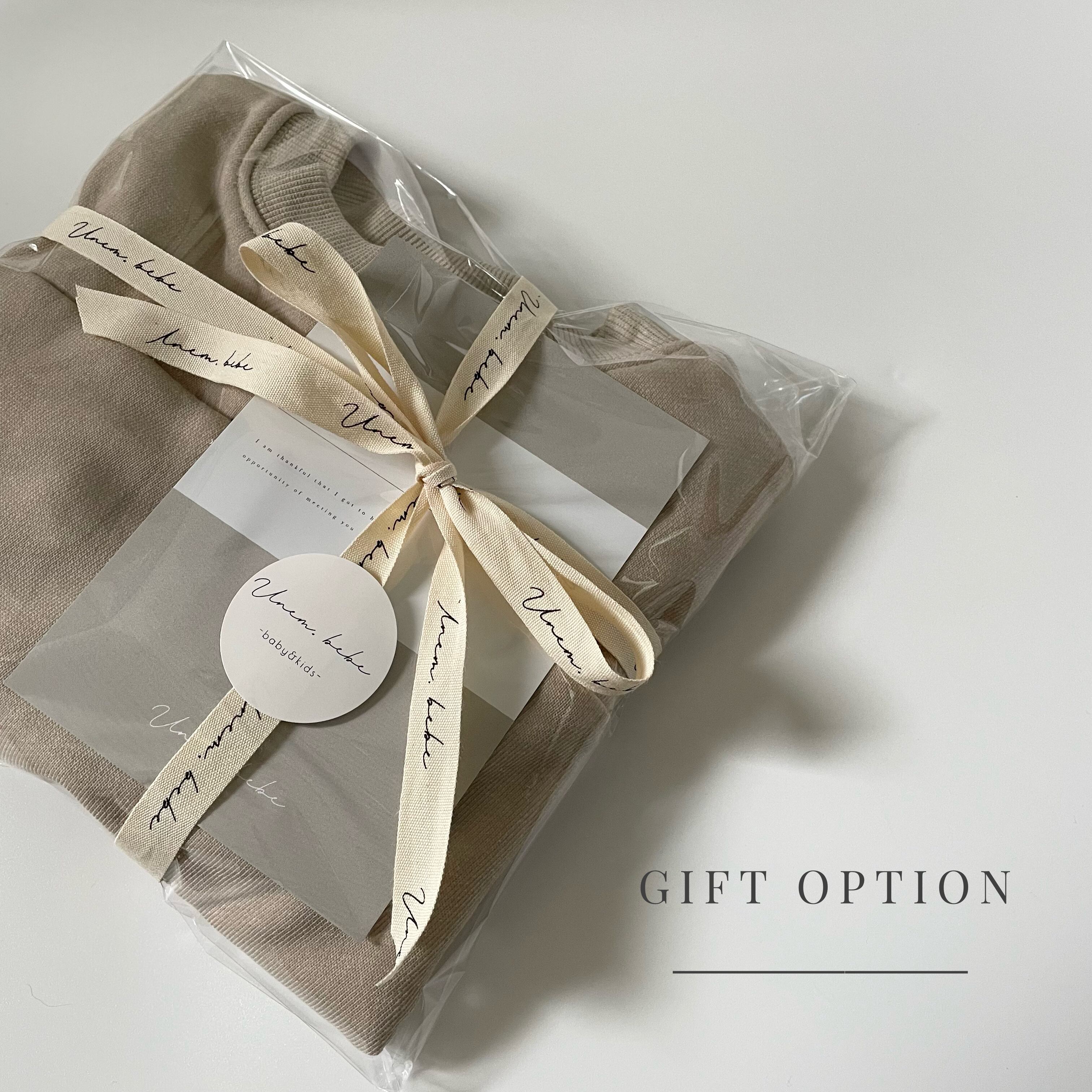 ribbon type ※カテゴリーGIFT OPTIONからお選びください