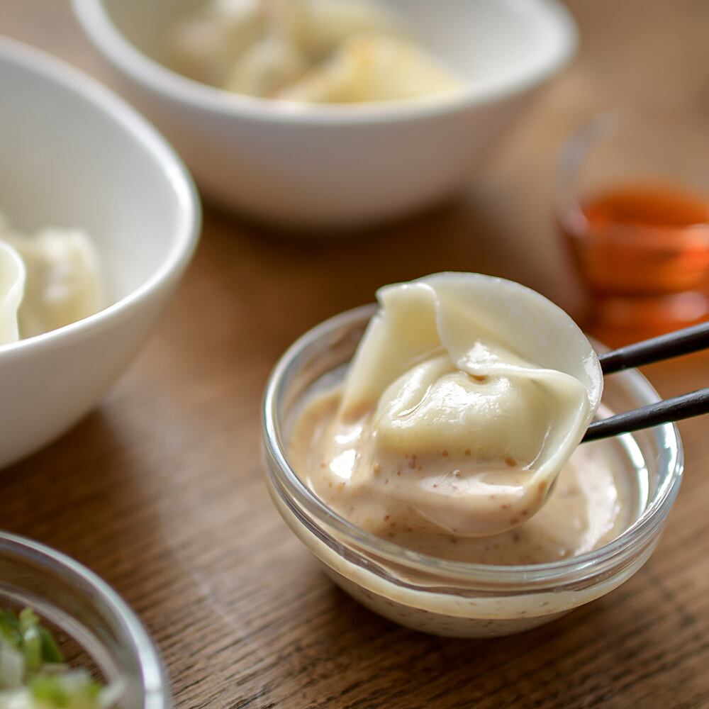 お好みのタレをつけて