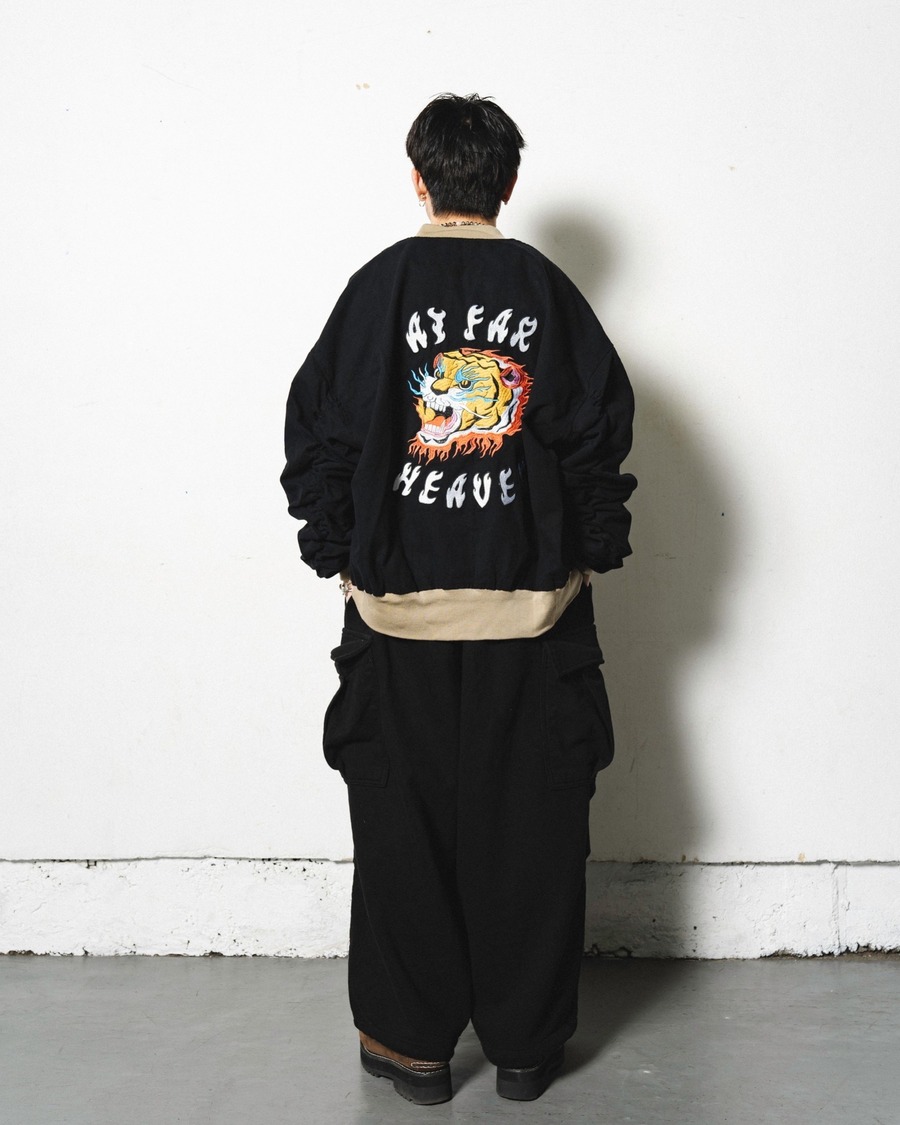 Balloon silhouette jacket【tiger】 | atfarheave