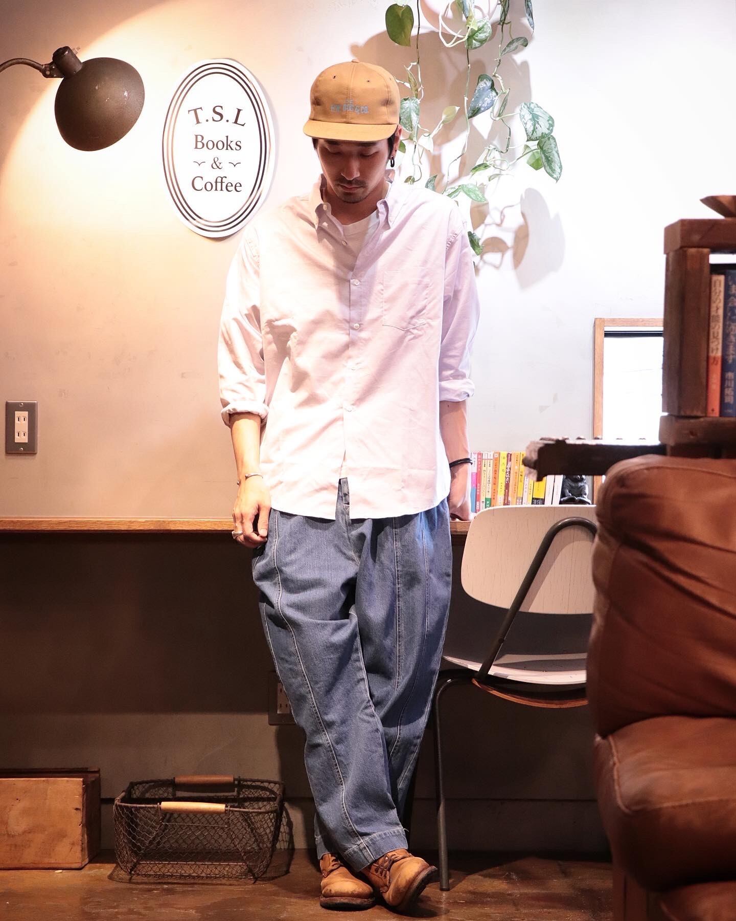 177cm　60kg　Mサイズ着用