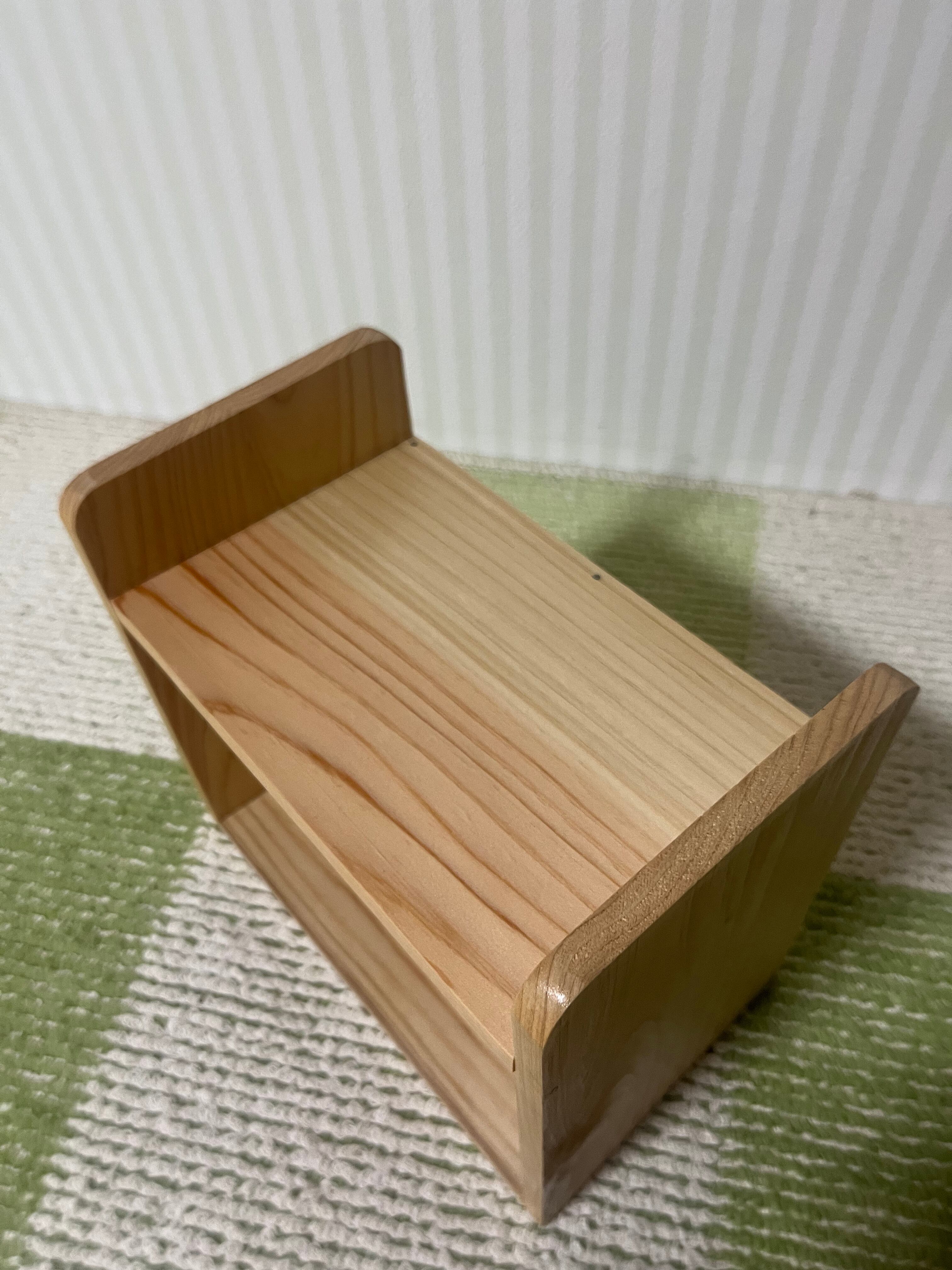 上にも物置けます😃
