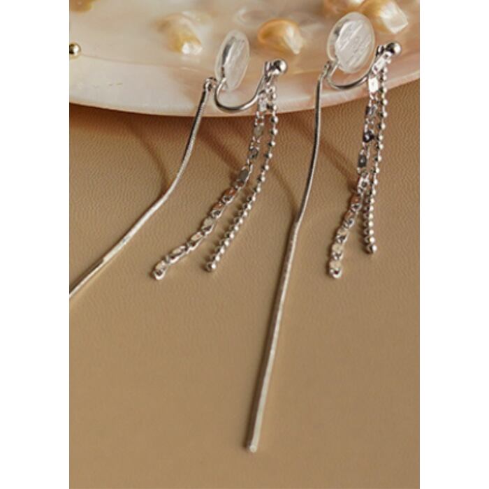 シルバーイヤークリップ