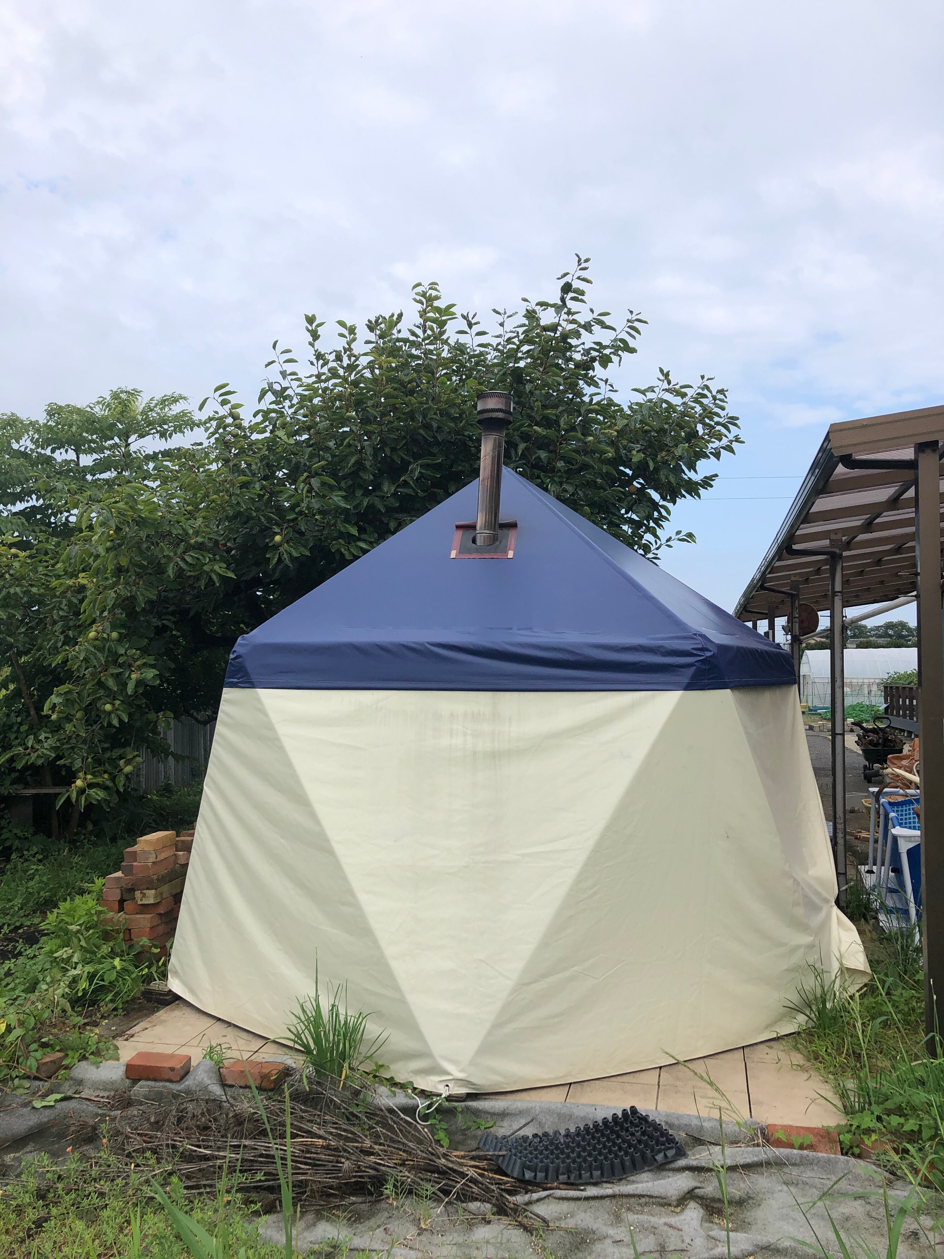 サウナテントとしても利用可能です