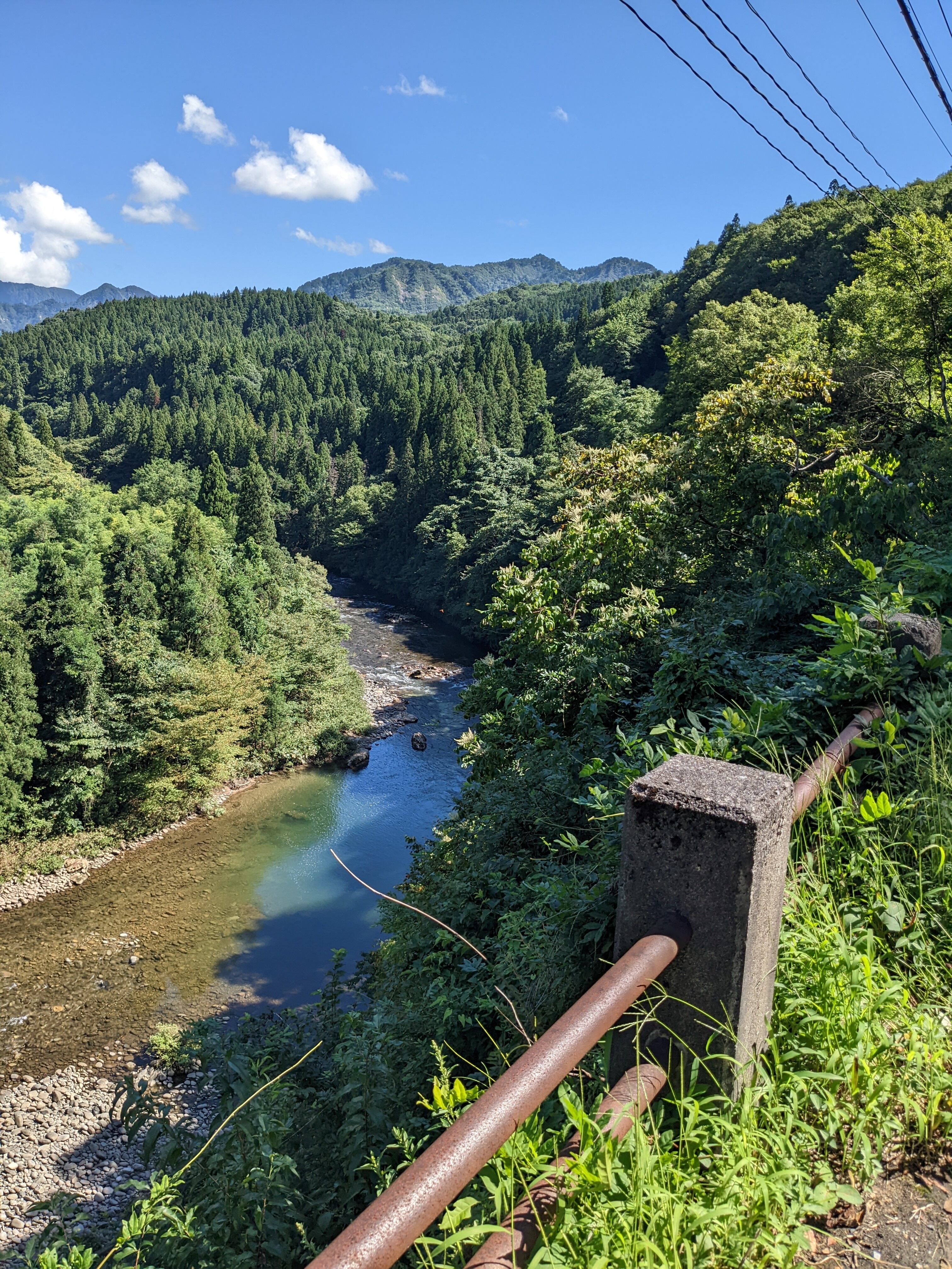 景勝清水からの絶景