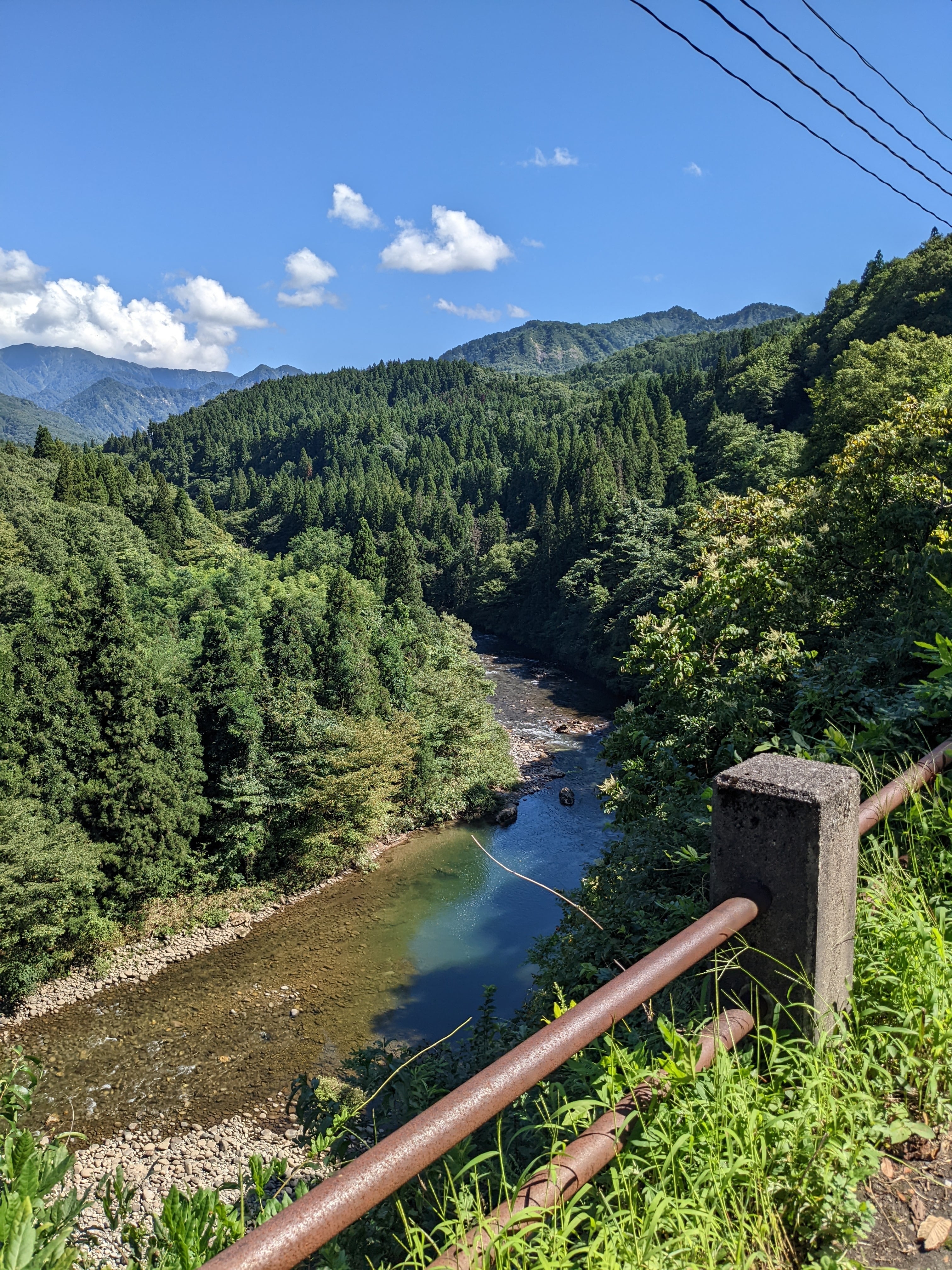景勝清水からの絶景