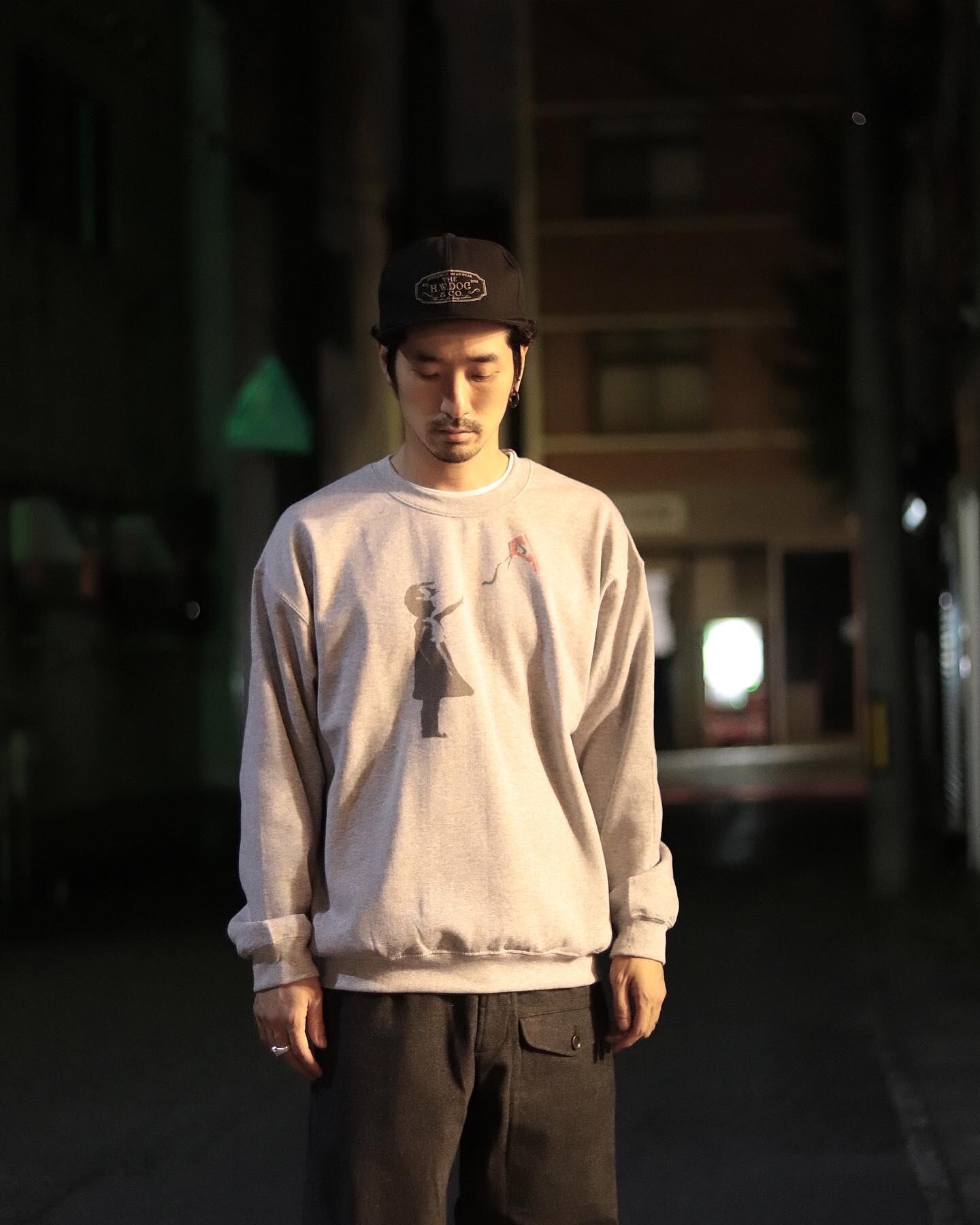 177cm  60kg  Lサイズ着用