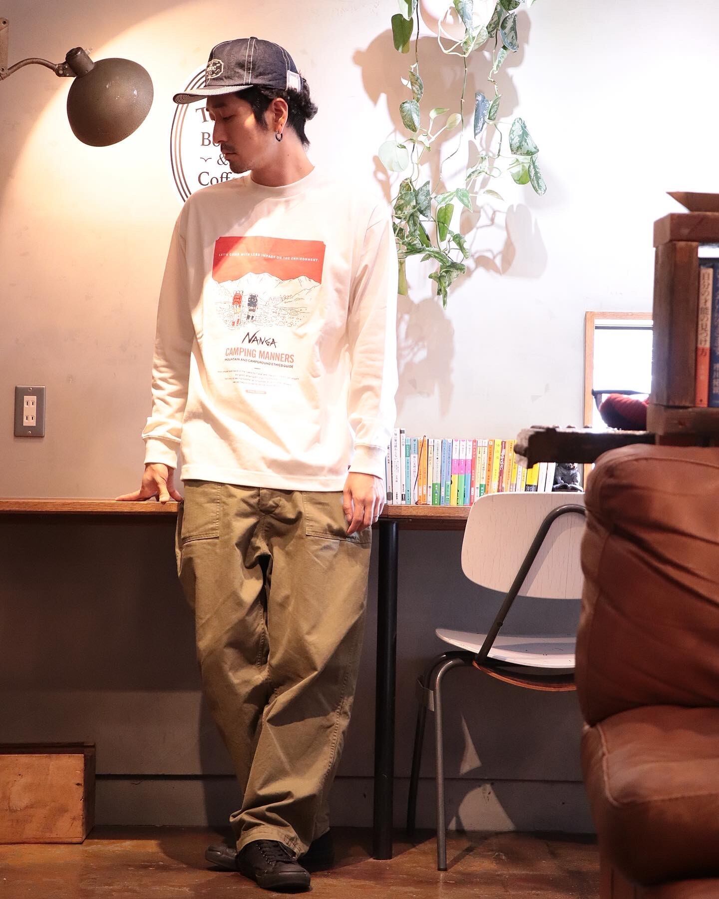 177cm  60kg  Mサイズ着用