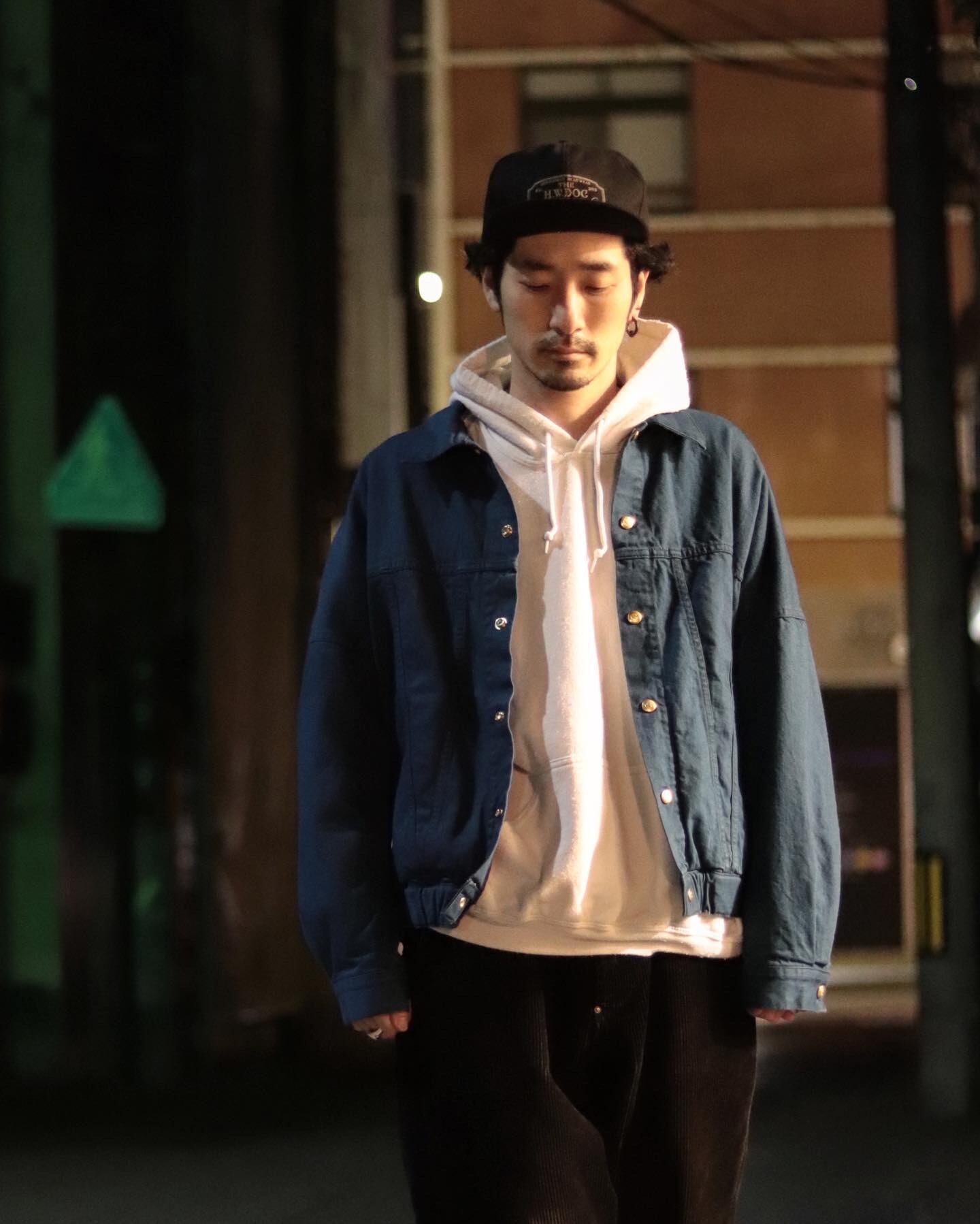 177cm　60kg　Mサイズ着用