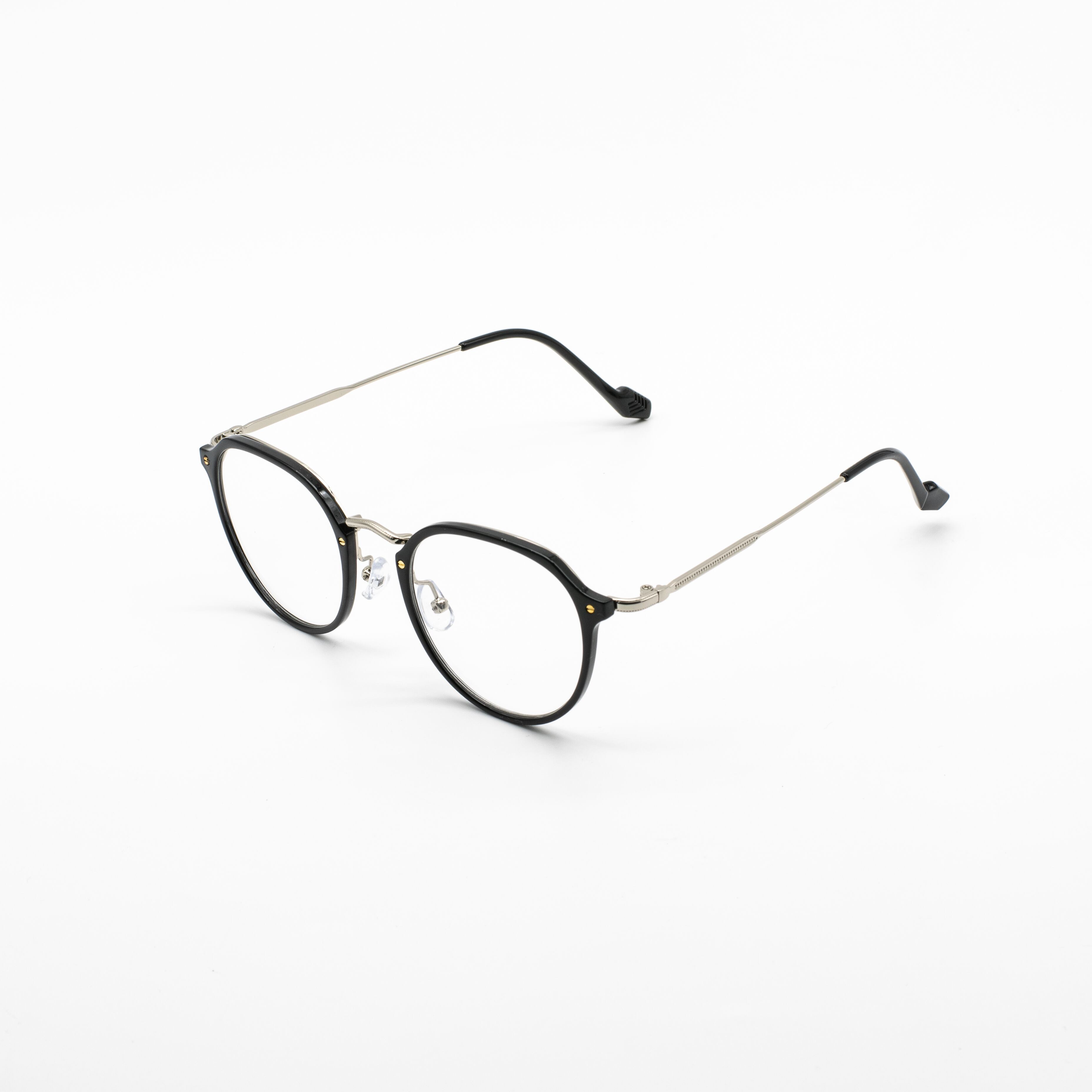 ブラックシルバー×クリアレンズ