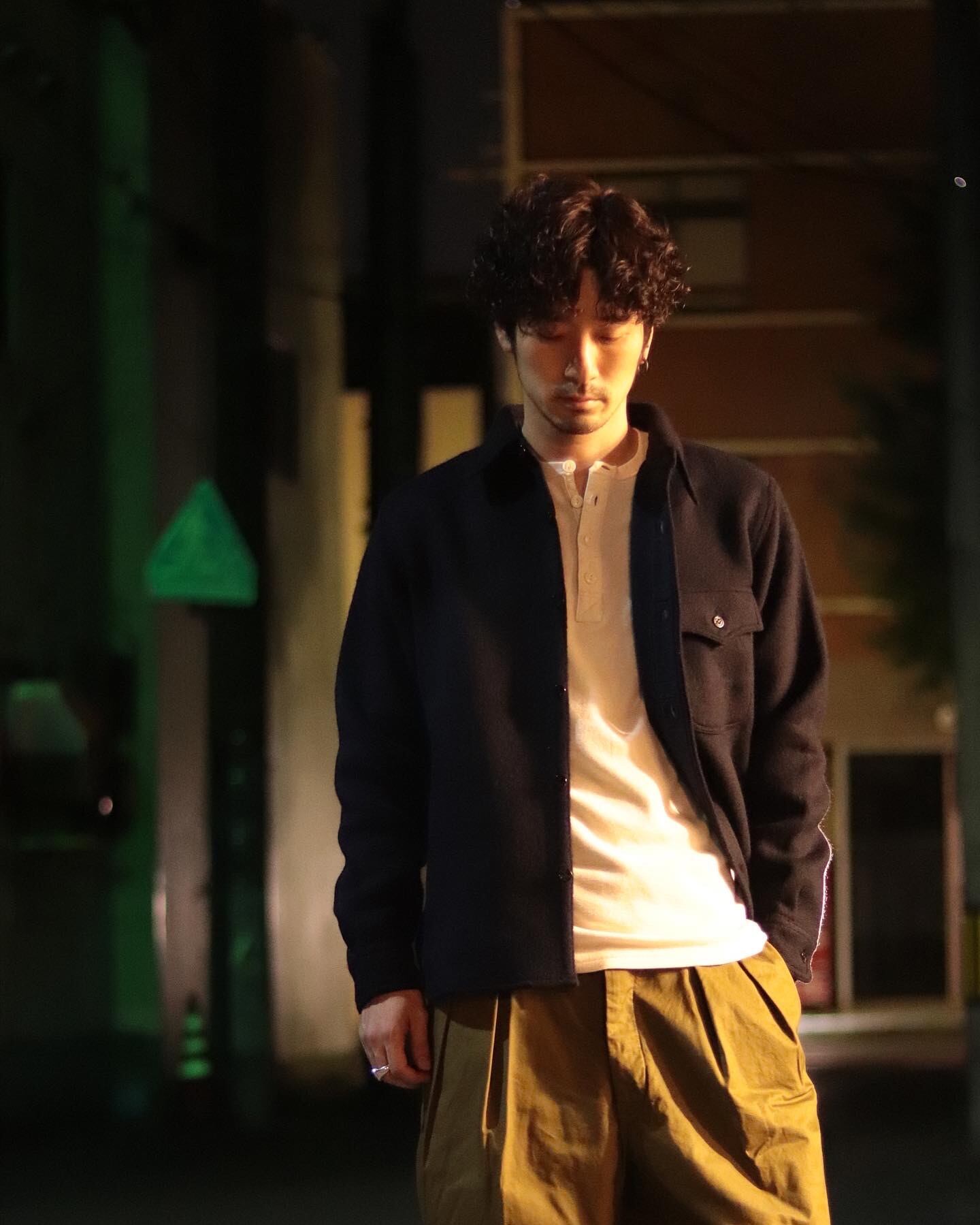 177cm 60kg 40(L)サイズ着用