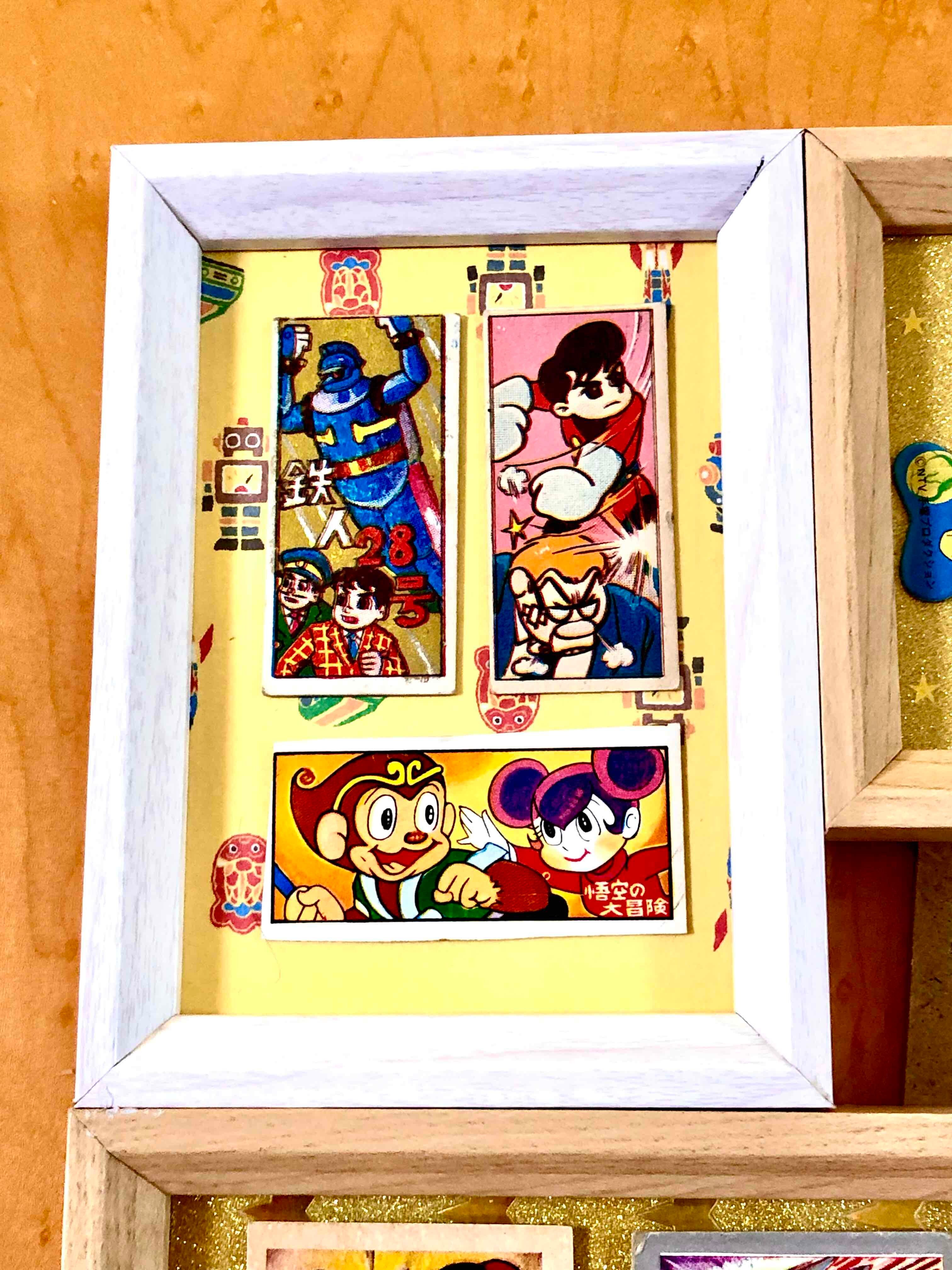 宇宙少年ソラと鉄人２８号・悟空の大冒険のメンコの表側をアップ