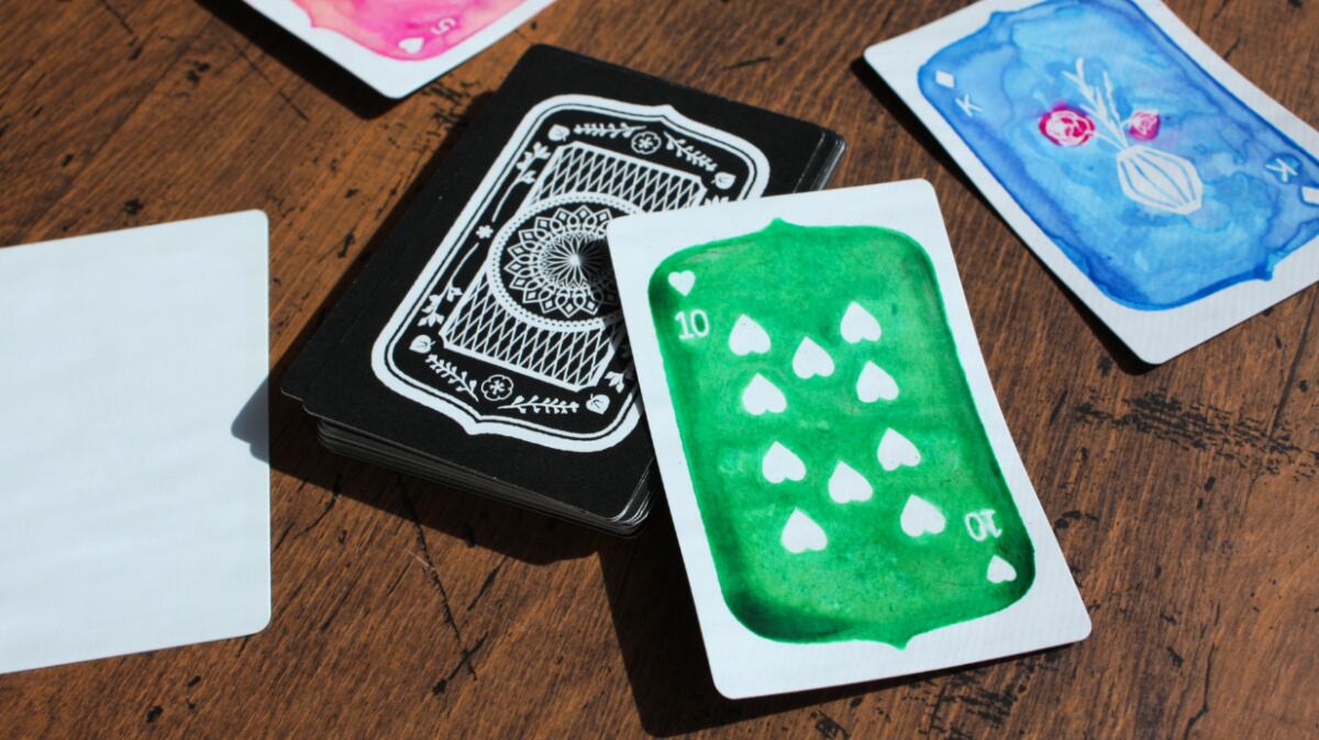 ぬりたくり絵トランプ | Kino.Q