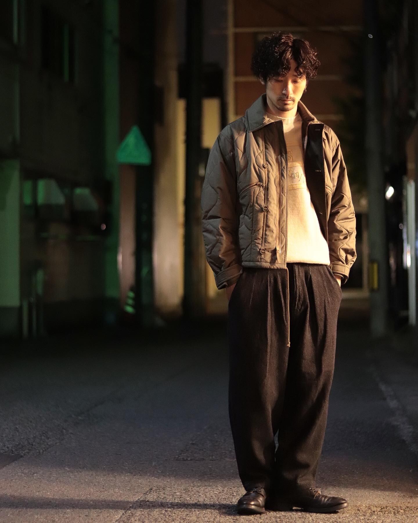 177cm 60kg 02(L)サイズ着用