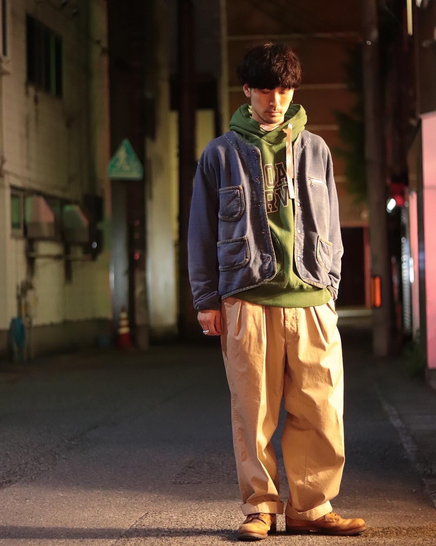 177cm 60kg 02(L)サイズ着用