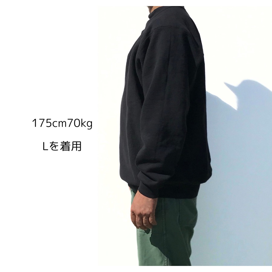 LIFE WEAR】12oz Crewneck Sweat Shirt (Ash) One Wash | ファーサイドストア