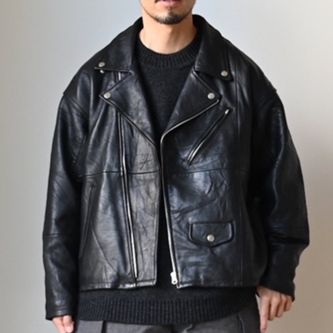 YOUSED】REMAKE LEATHER URBAN RIDERS ユーズド レザーライダーズ
