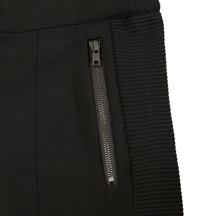 ポケット　ジップで開閉するサイドポケット