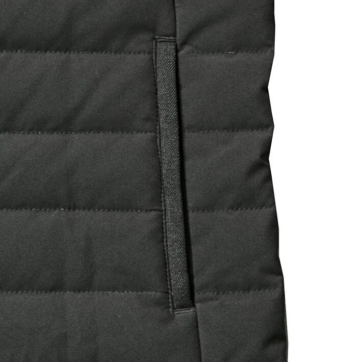 ポケット　ポケット口にLANATECを配した脇ポケット