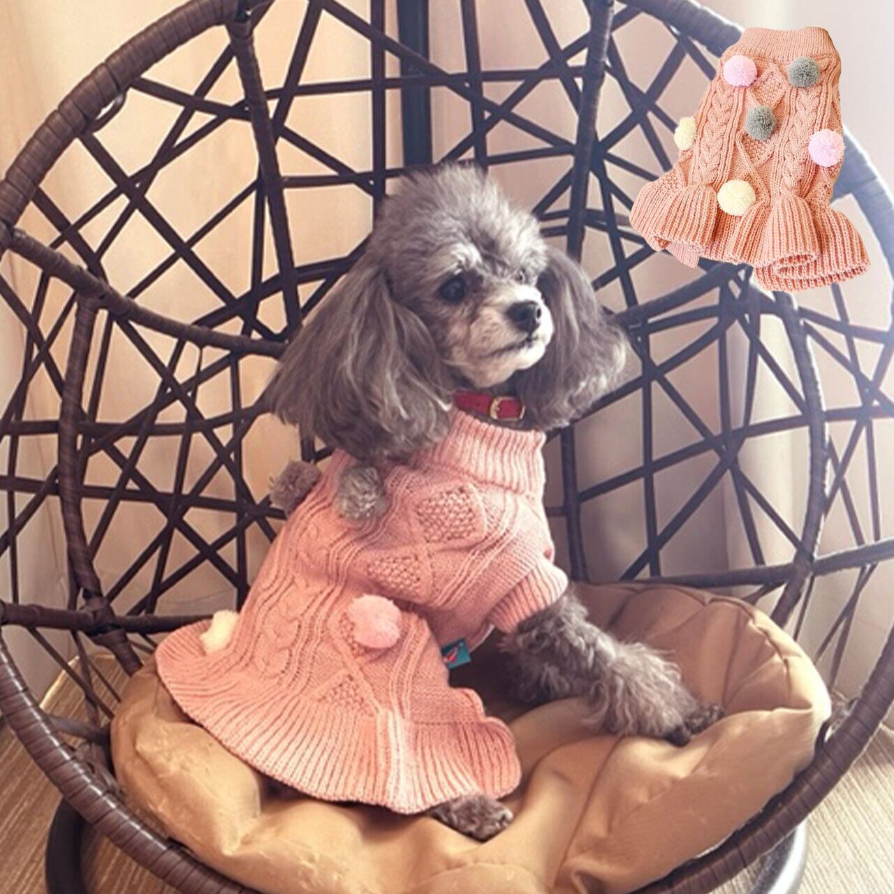 pet a porte ペットアポルテニットドレス