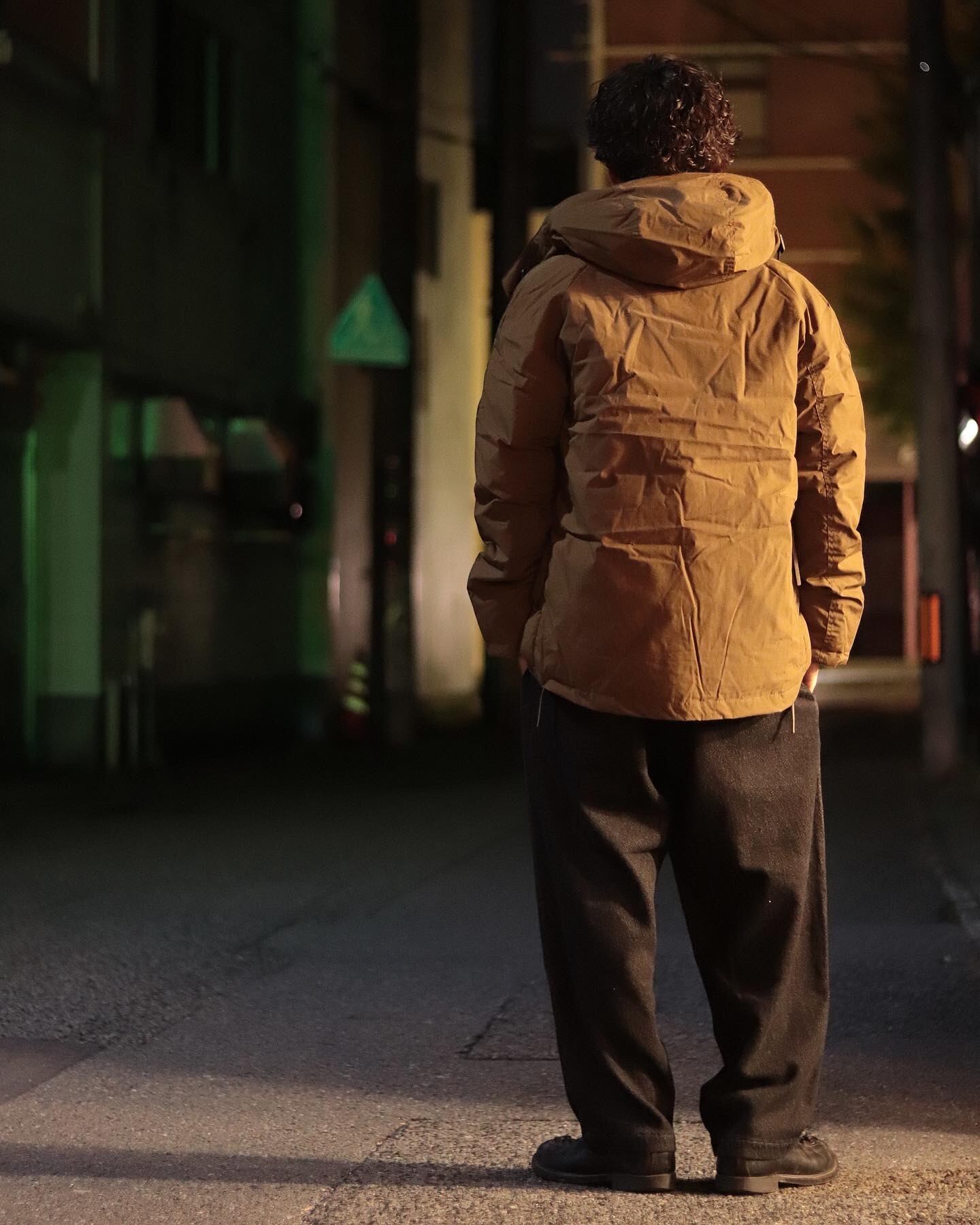 177cm　60kg　Mサイズ着用