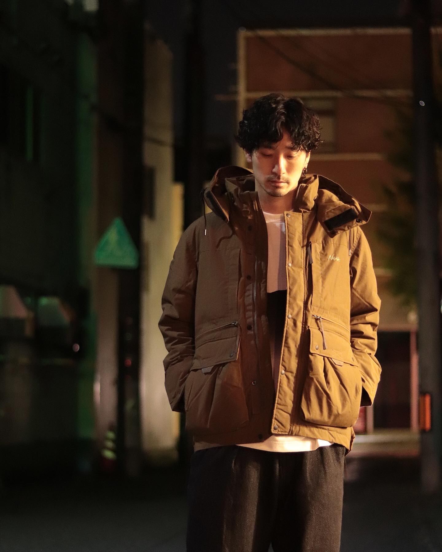 177cm　60kg　Mサイズ着用