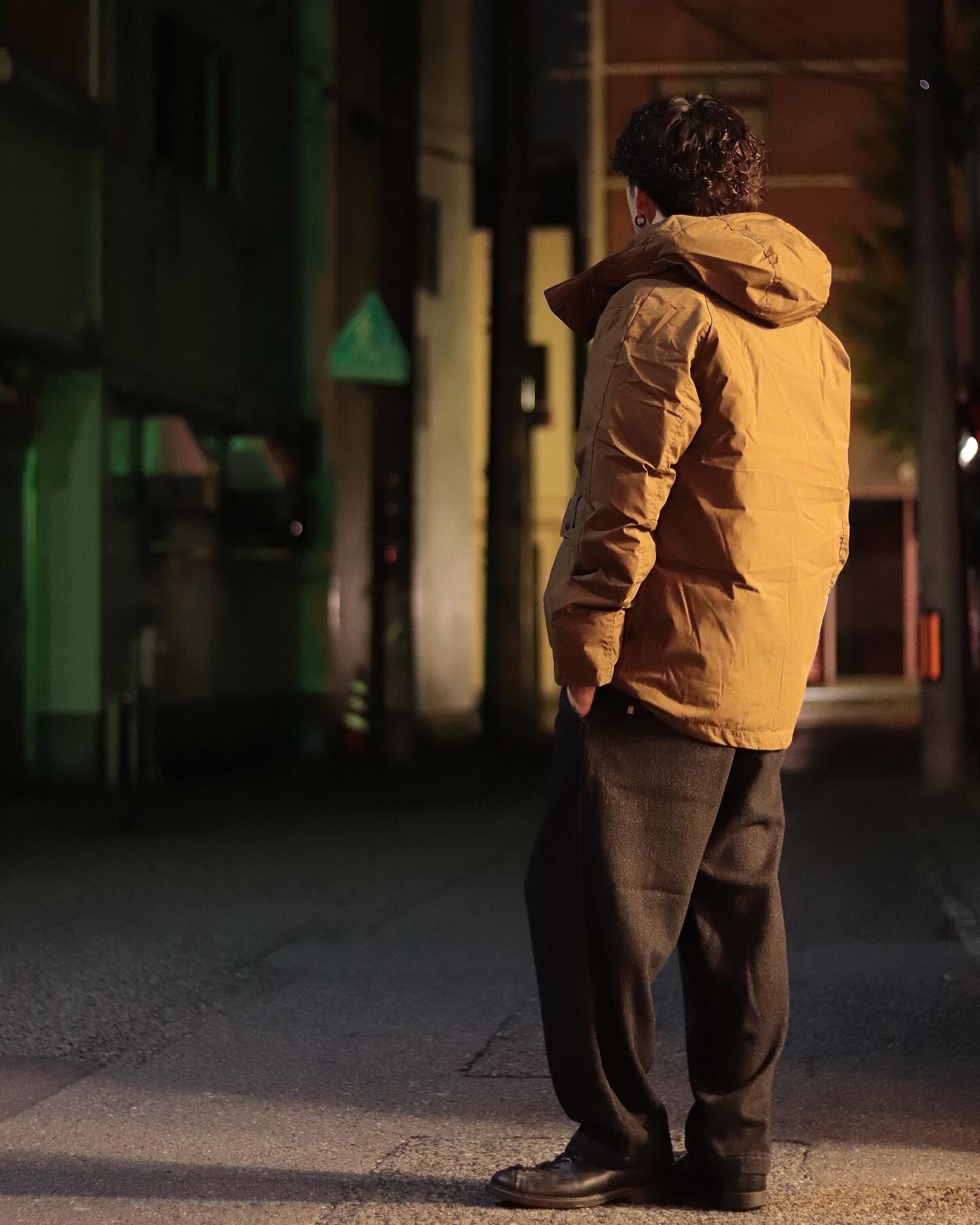 177cm　60kg　Mサイズ着用