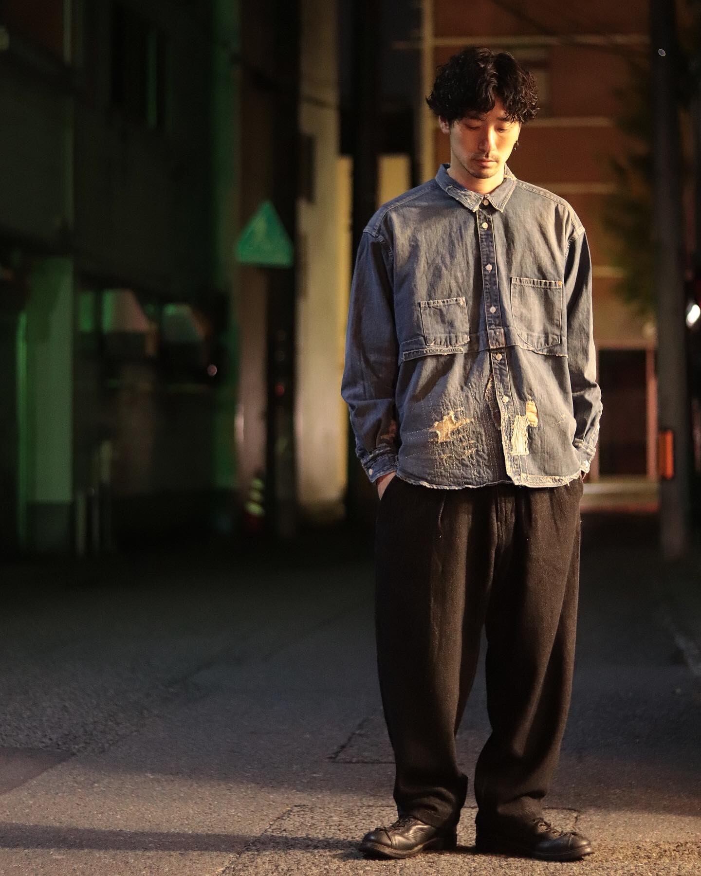 177cm　60kg　02(L)サイズ着用