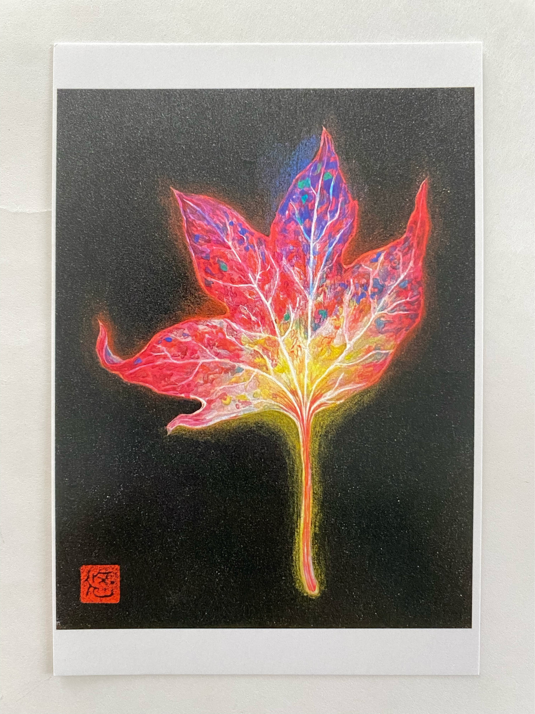 草木彩画ー夕焼けー