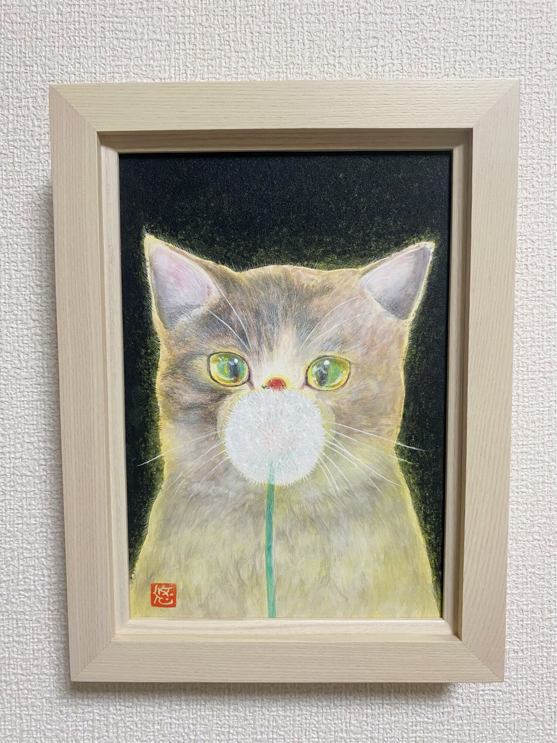 ナチュラルな額縁で色々なお部屋にマッチ