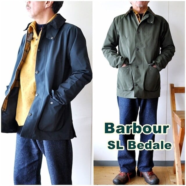 Barbour バブアー ウォッシュド sl ビデイル インナー付　サイズ38