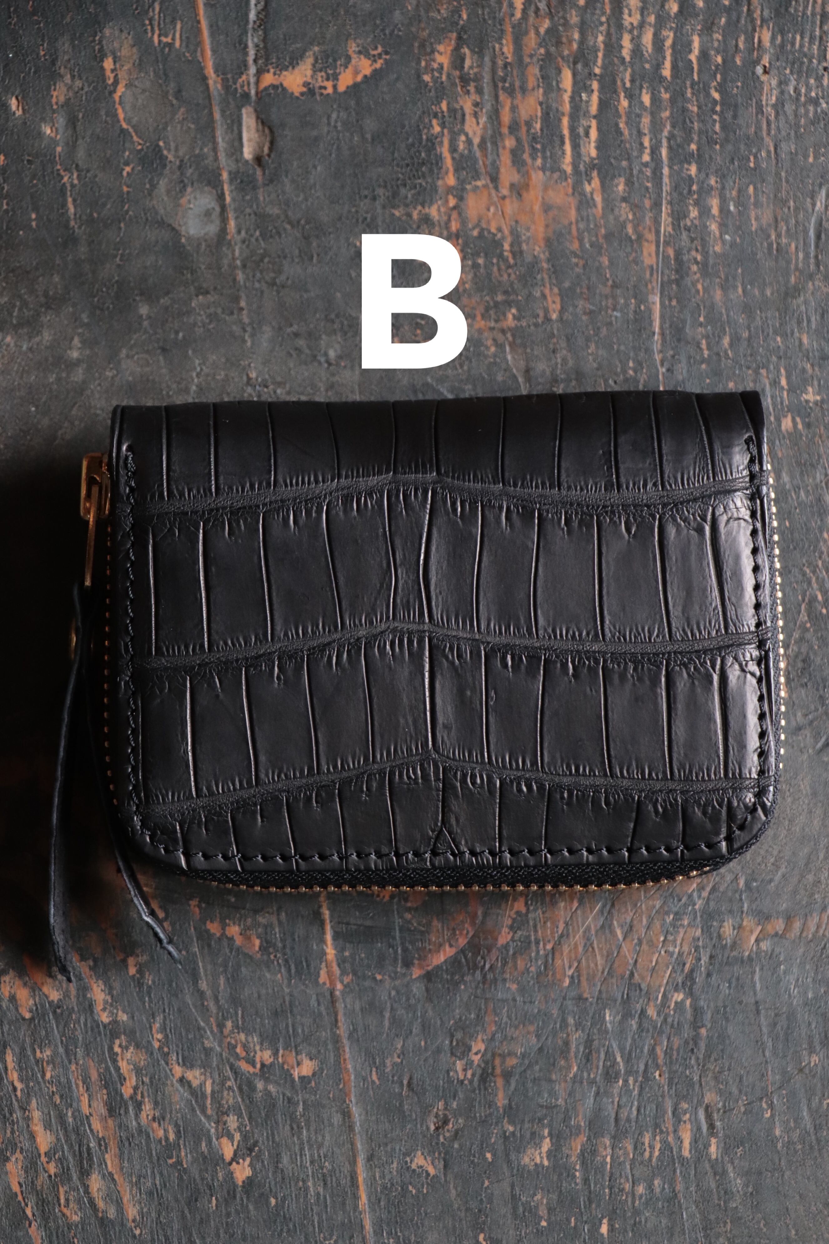 THE SUPERIOR LABOR/シュペリオールレイバー crocodile zip THE SUPERIOR LABOR/シュペリオールレイバー crocodile zip