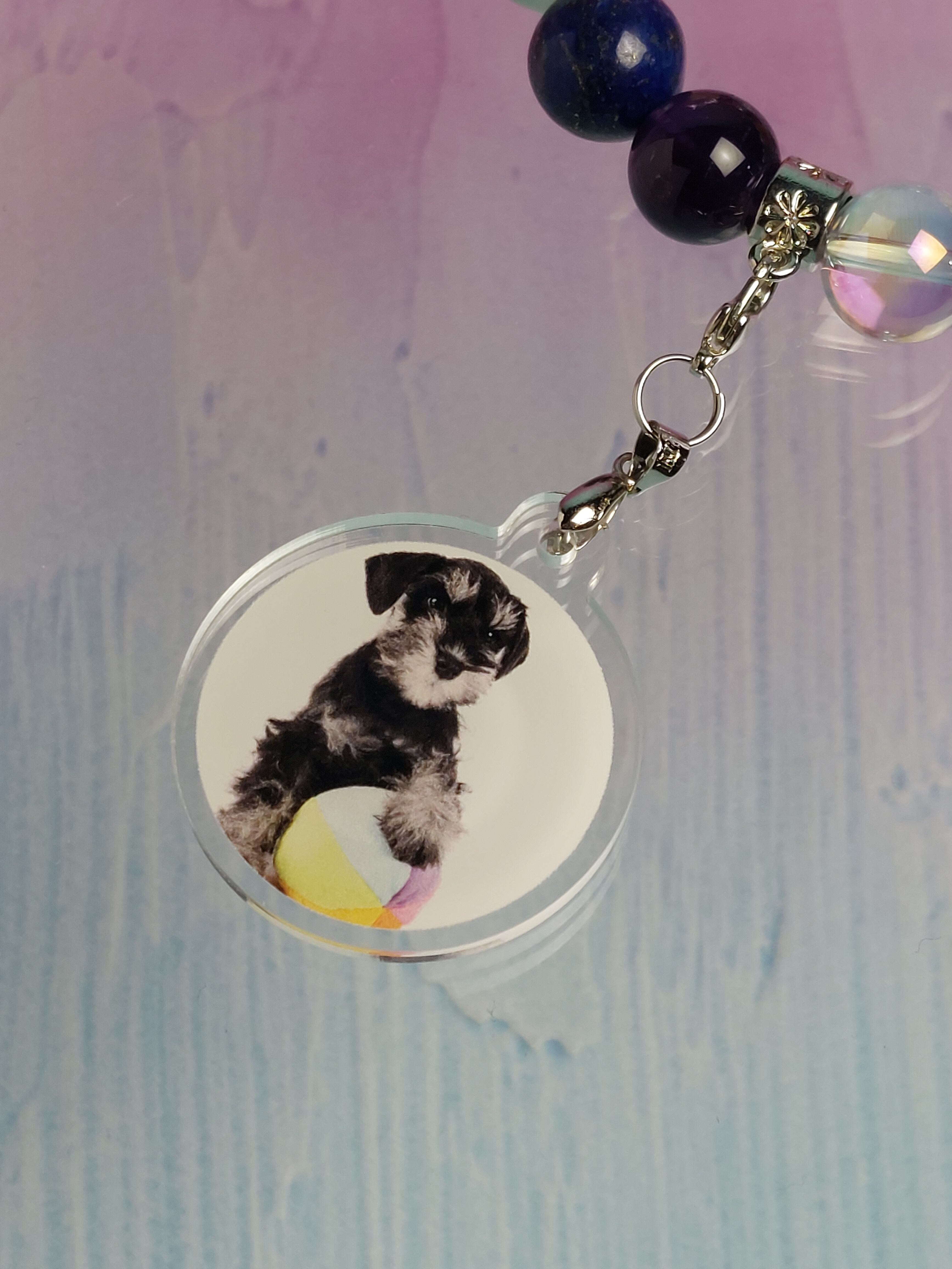 大切なペットのお写真でチャームをお作りしています。