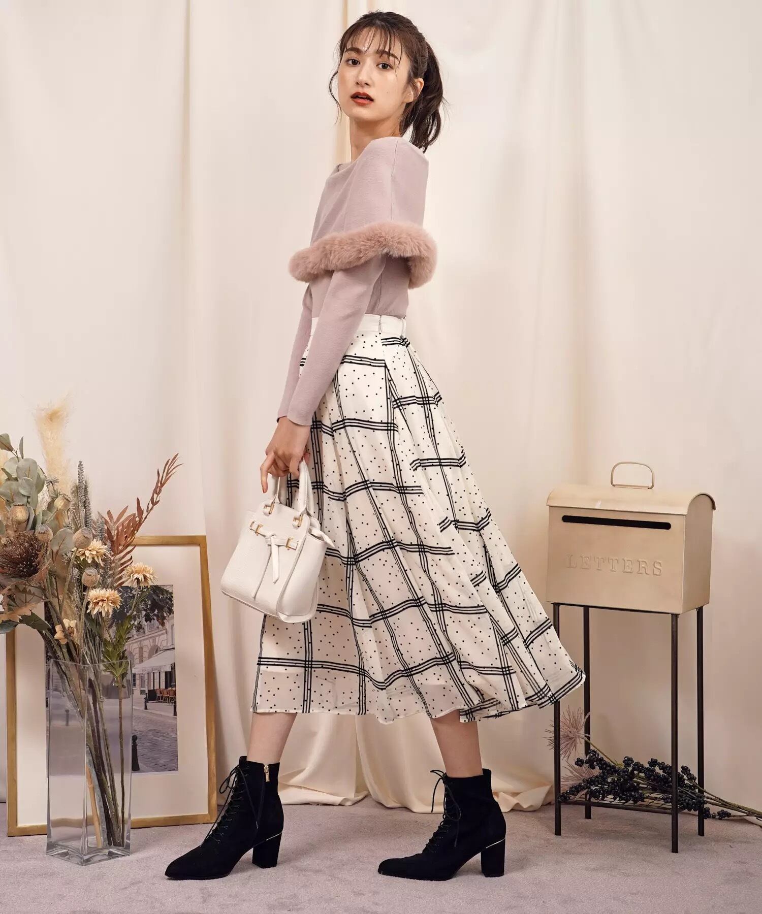 女性らしさ全開のデザインであざとさをゲット♡