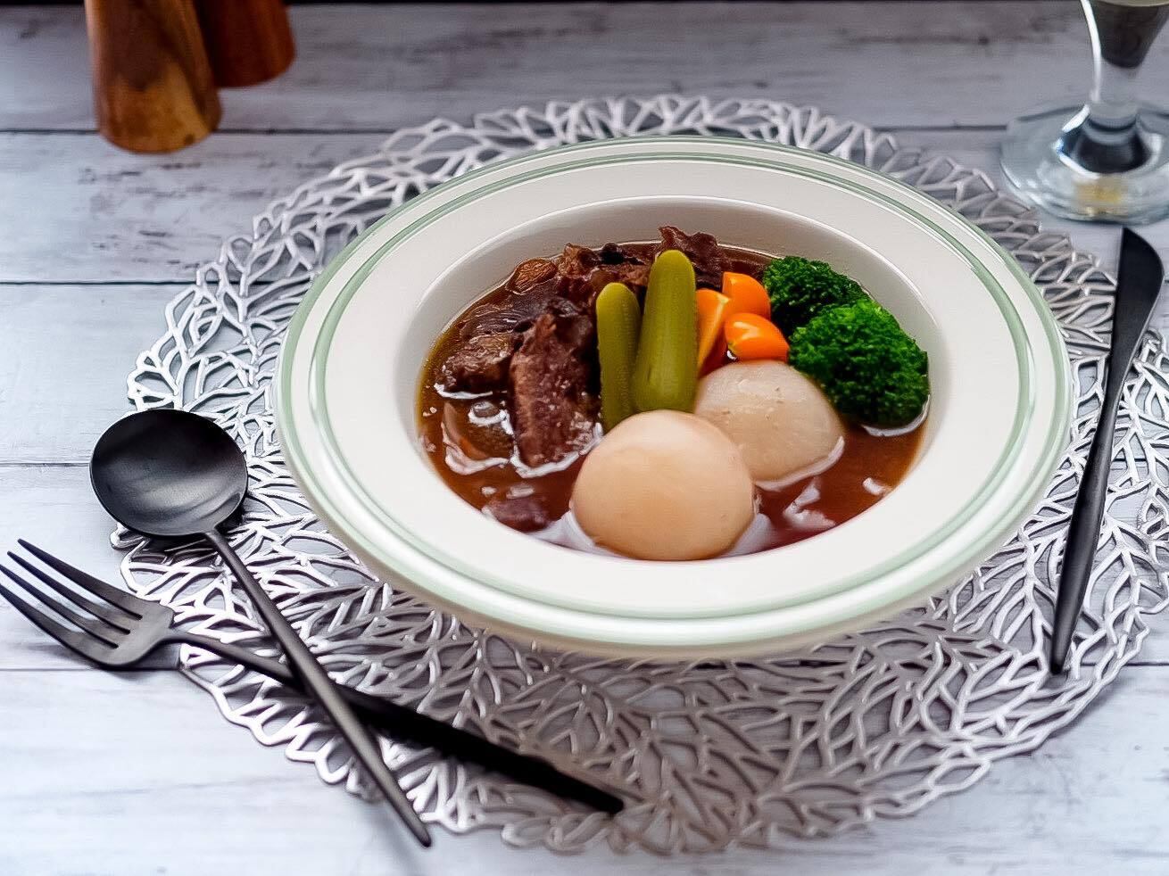 電子レンジで絶品シチュー